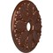 Ekena Millwork Milan Ceiling Medallion (Fits Canopies up to 4 5/8"), 24 1/2"OD x 3 1/2"ID x 1"P, Copper Penny CM24MICPS - alternate 2